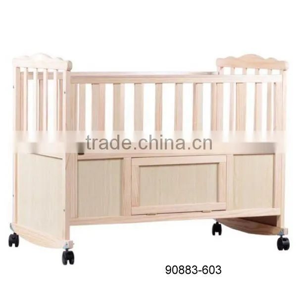 wooden bed new born baby bed wooden baby bed 90883-604