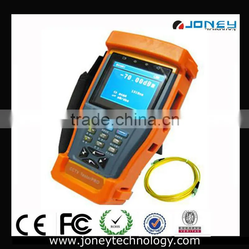 3.5 inch TFT LCD CCTV Tester Pro with PTZ Controller/PTZ Cable tester and Optical Power Meter