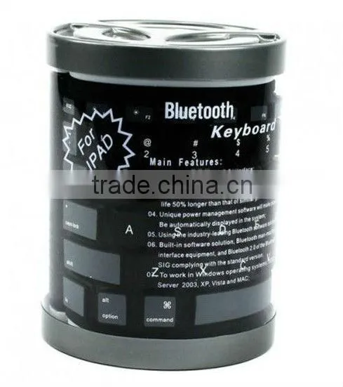 Flexible wireless bluetooth keyboard for ipad iphone and mobile phone