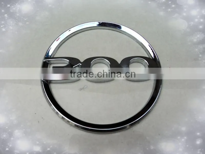 chrome 300 auto decorative name badges
