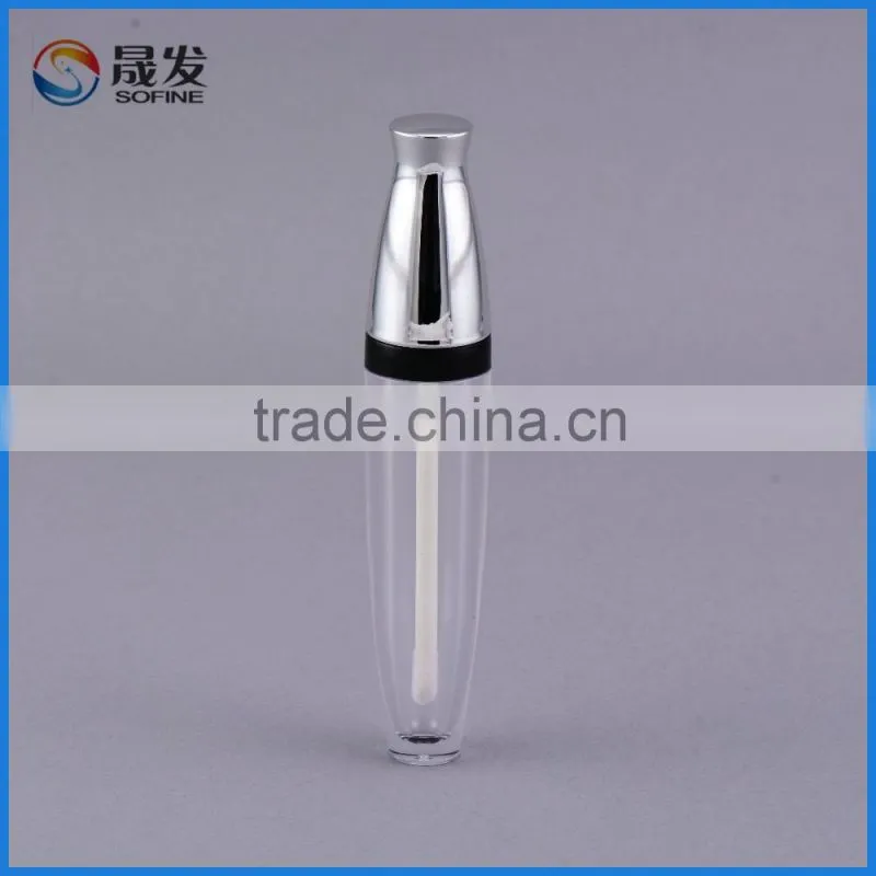 Hot sale 12 ML Slim square empty makeup lip gloss tube