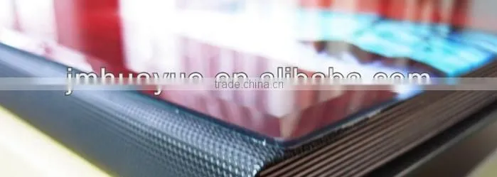 Strong glass for crystal cover photo albums