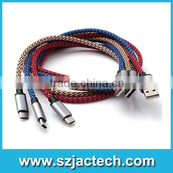 type c usb cable 3.1 type c metal charging cable