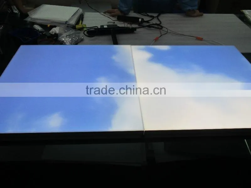 IP44 Input voltage 100-240VAC 600X600MM 48W Frameless CE LED Sky Light