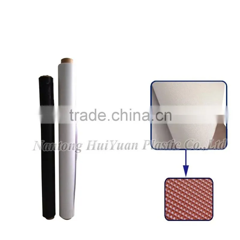 2016 Embossed Flexible PVC Plastic Packing Film Rolls For Handbag Straps