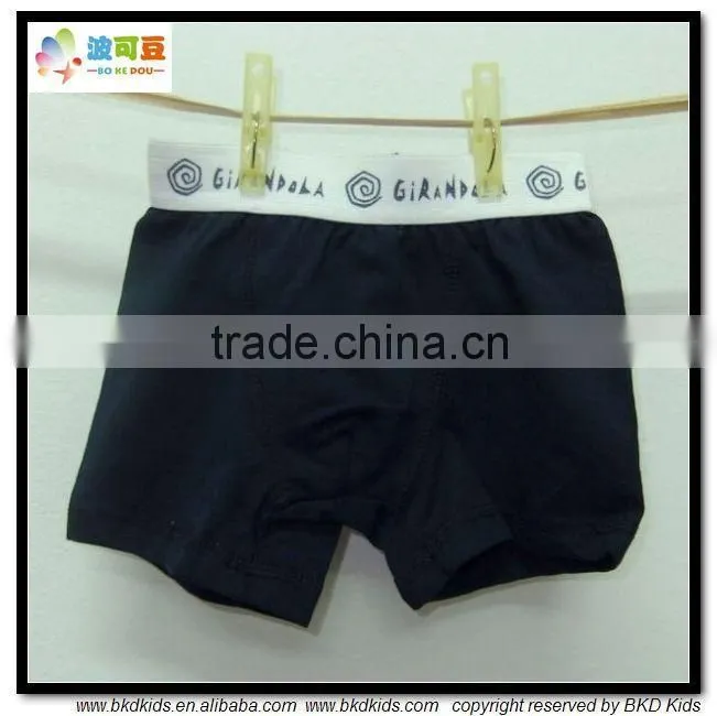 BKD OEM service cotton kids boy boxers in Alibaba