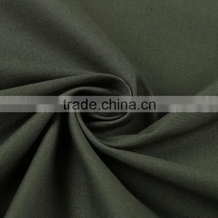 High Quality plain fabric manufacturer 75 polyester 25 cotton spandex fabric for Women's Clothing