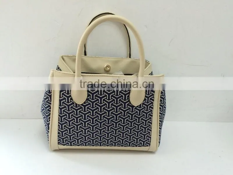 BSCI factory Ladies cavans handbags