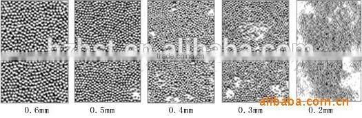 sandblasting stainless steel shot metal abrasive