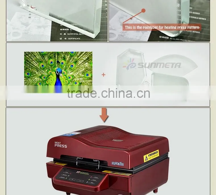 Wholesale sublimation bridge shaped screen blank 3D sublimation crystal gift items