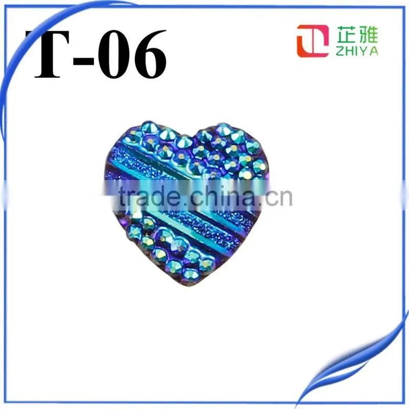 New style 14mm resin stone fancy stone