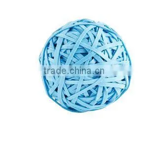 High Quality Clear Silicone Rubber Band Ball, Mini Rubber Ball
