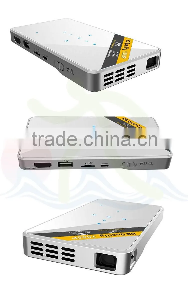 Hot Selling Latest Smart Pico Projector Wifi Dlp Led Mini Pocket Projector