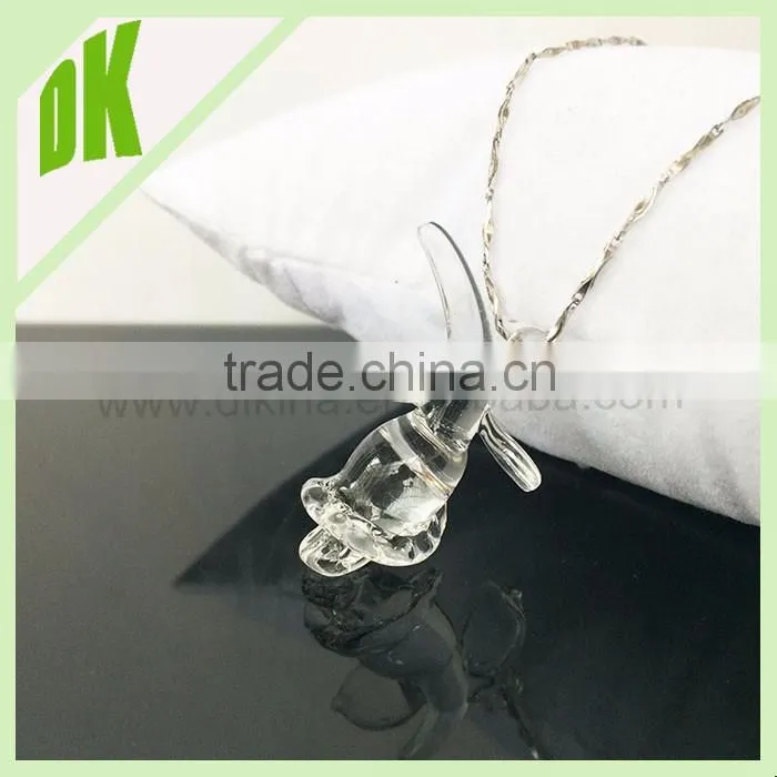 Hot selling handmade DIY jewelry // 2015 New Product Facet glass Necklace Handmade fashion wholesale jewelry