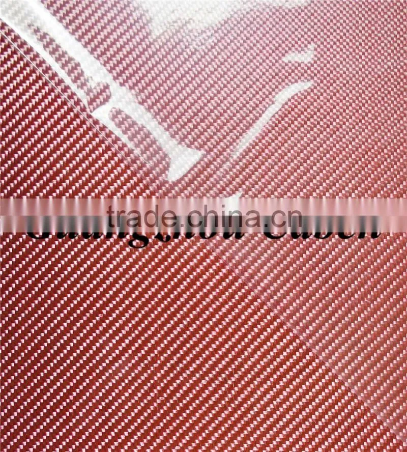 excellent high grade beautiful 3k red glossy twill clear epoxy fiberglass sheets price for decoretion