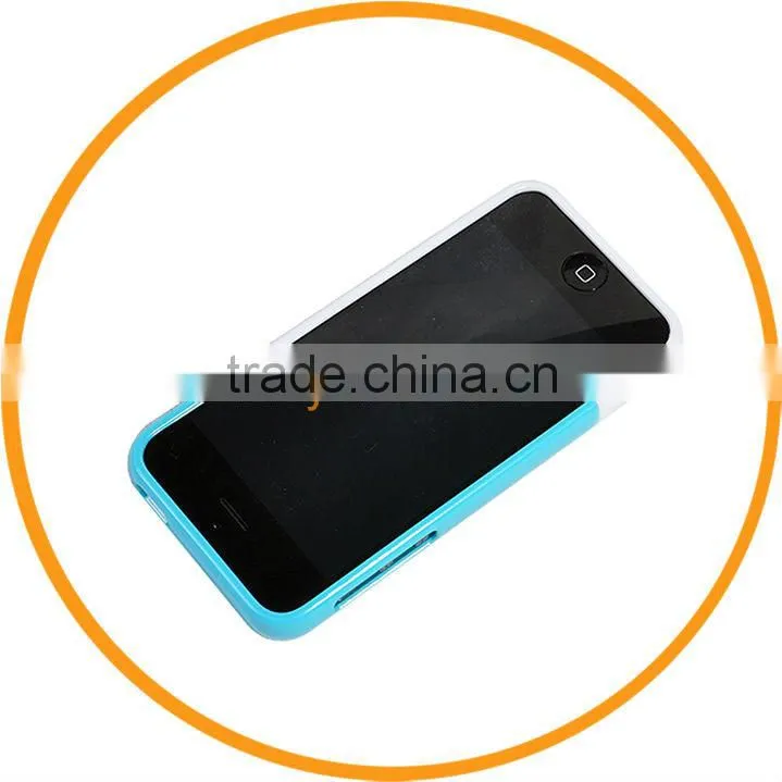 New Fashion Vivid Choice Colorful Hard Case for iPhone5 5 Back Cover Shell White+Blue from Dailyetech
