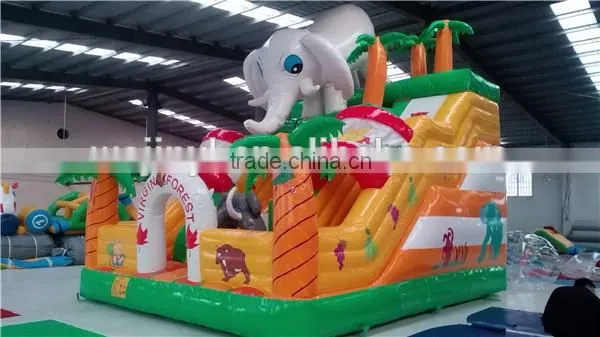 Cheap commercial inflatable bouncer combo