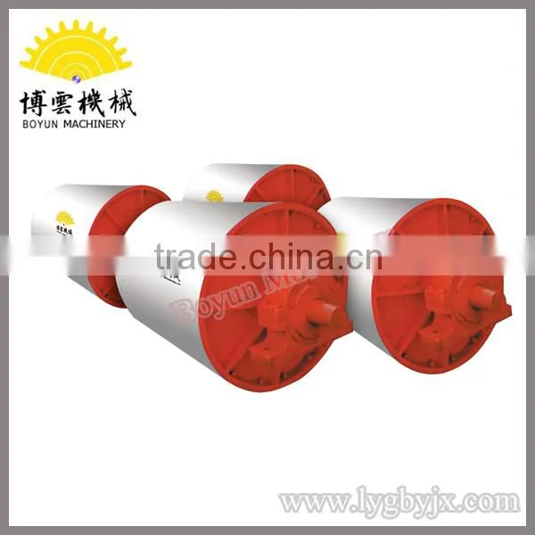 CTG belt conveyor cooperated dry magnetic roller