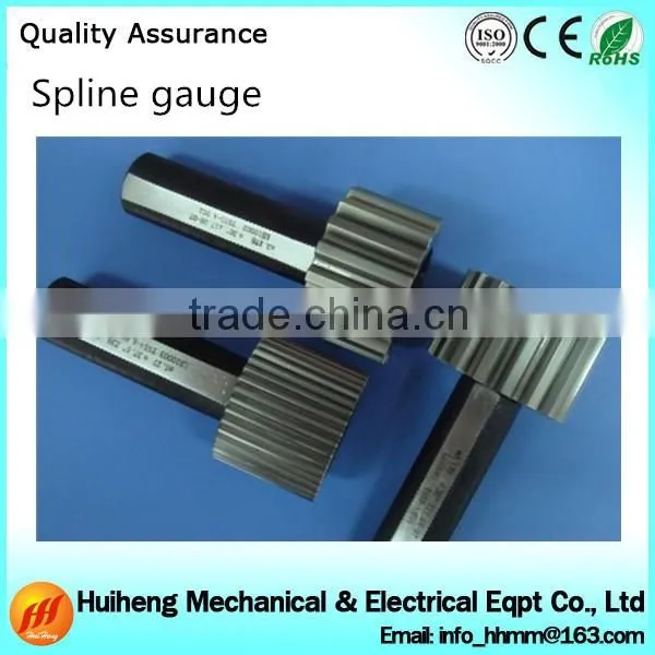 Go nogo Spline gauge measuring gauge