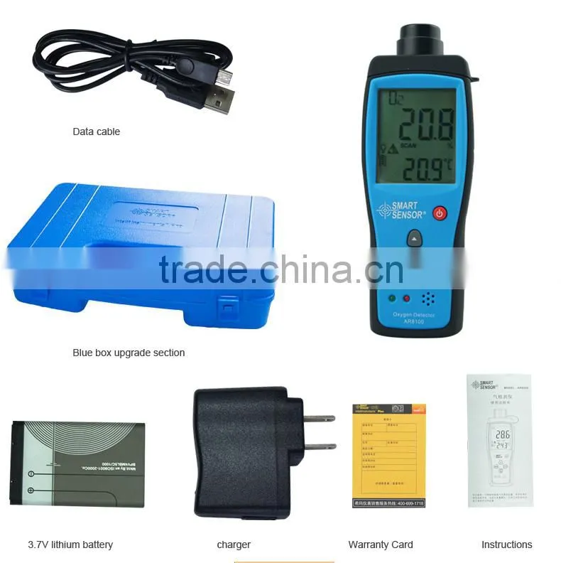 Measuring Room Oxygen Level Meter Dissolved Oxygen Flow Meter