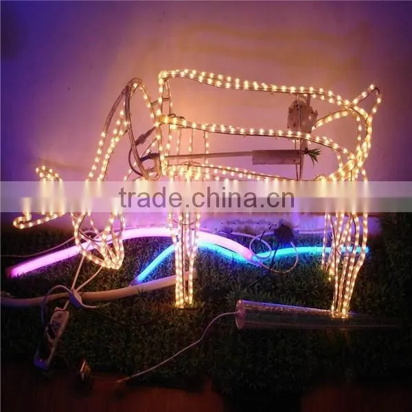 RGB operated waterproof IP68 100m led strip light roll 14.4w/m light strips