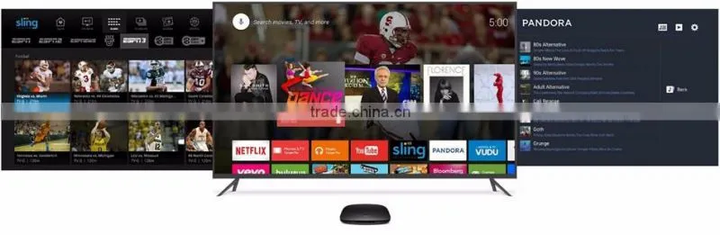 XiaoMi Mi tv box 3 4K Andriod5.0 Media Player Amlogic S905 1G/4G 64Bit Quad Core 2.4G/5G 802.11 AC WIFI lAN Bluetooth4.1 US Plug