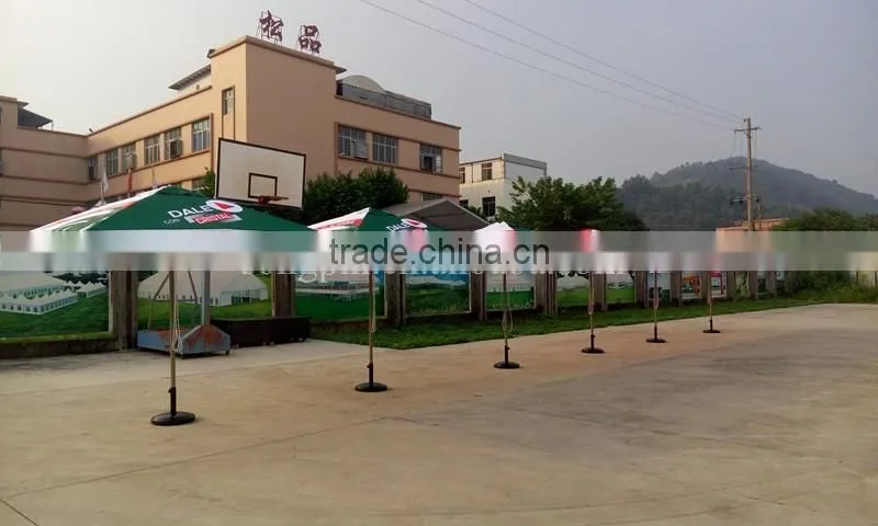 hotsale good quality customized beer patio umbrella for advertising