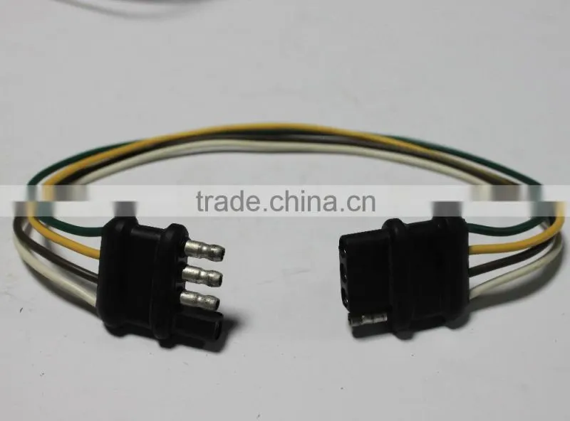 trailer cable kits,spring loaded cable,nylon plastic cable connector