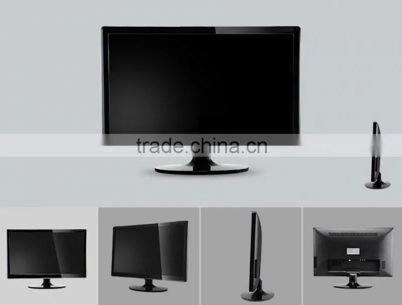 Black color vga hdmi usb av tv full hd 1080p 21.5inch wide screen led tv