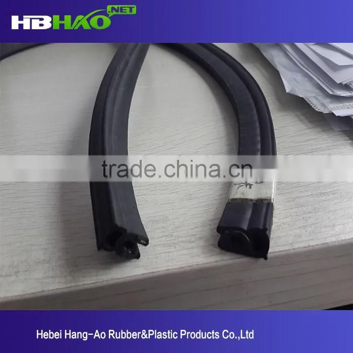 Manufacturer adhesive back I T-shape epdm rubber sealing strip neoprene rubber strips h shape