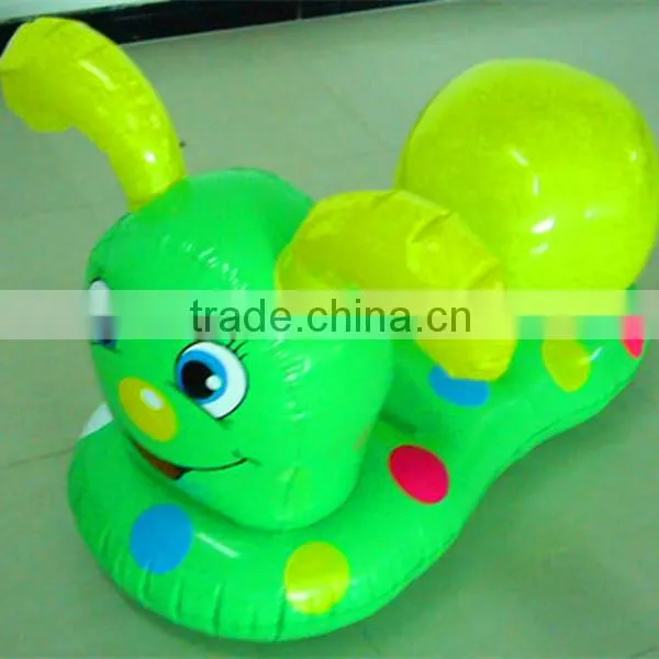 New design fashion cute lovely plam tree inflatable baby infant swimming float ring