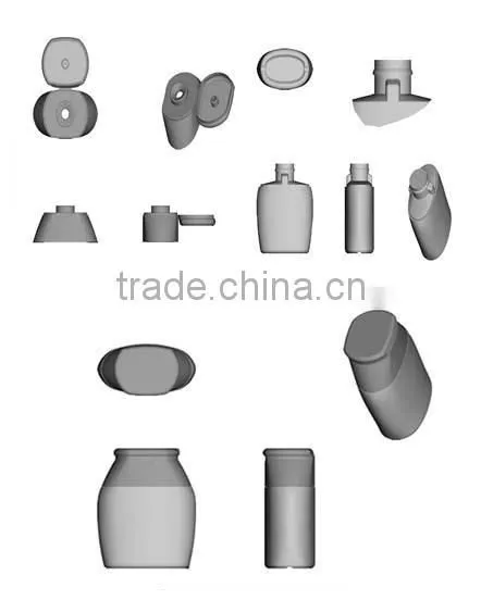 120ml PET engine oil use long neck plastic bottles with proof cap