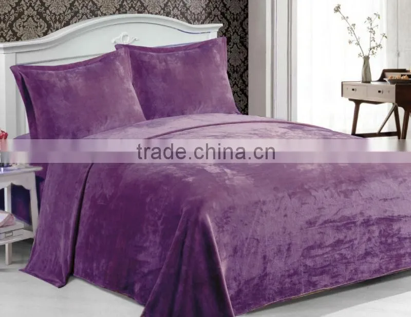 The most popular flannel blanket/quilt, solid flannel blanket
