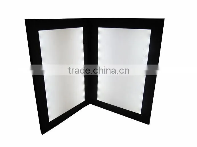 popular a4 led backlit menu covers