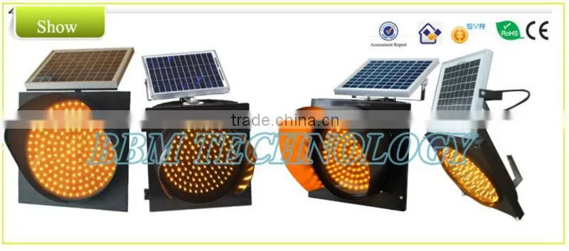 panel solar for traffic light