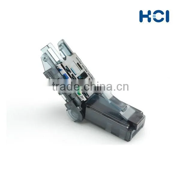 Taiwan Supplier Direct Attach Toolless Adjustable RJ45 UTP Modular Plug for Cat 6A Cable