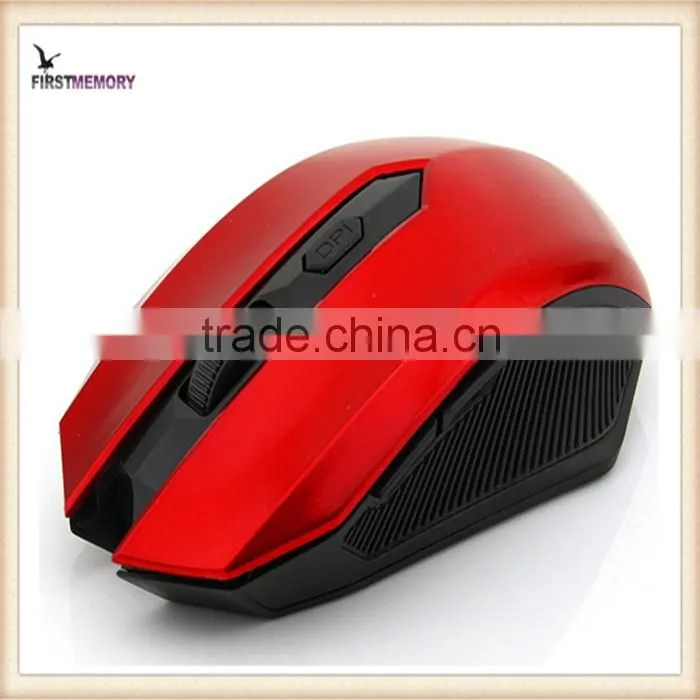 1600DPI 6buttons scroll wheel CPI Adjustable 2.4G USB 2.0 Wireless Mouse