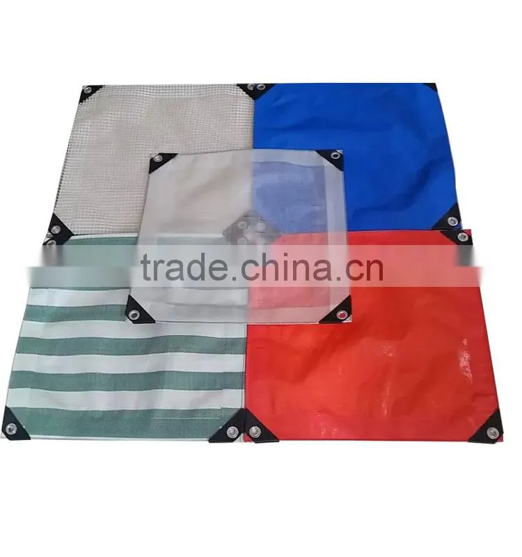 Plastic bags covered furniture