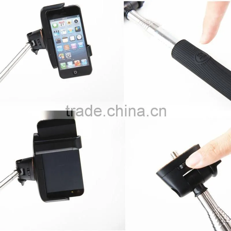 Universal Handheld Monopod W/ Built-in Bluetooth Shutter Remote For iOS/Android Phones-Support IOS8 Perfectly