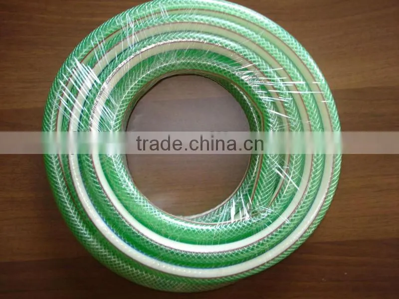 3/8'' all size PVC water hose clear fiber reinforced plastic hose