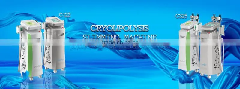 cryolipolysis +cavitation+RF+laser+Vacuum