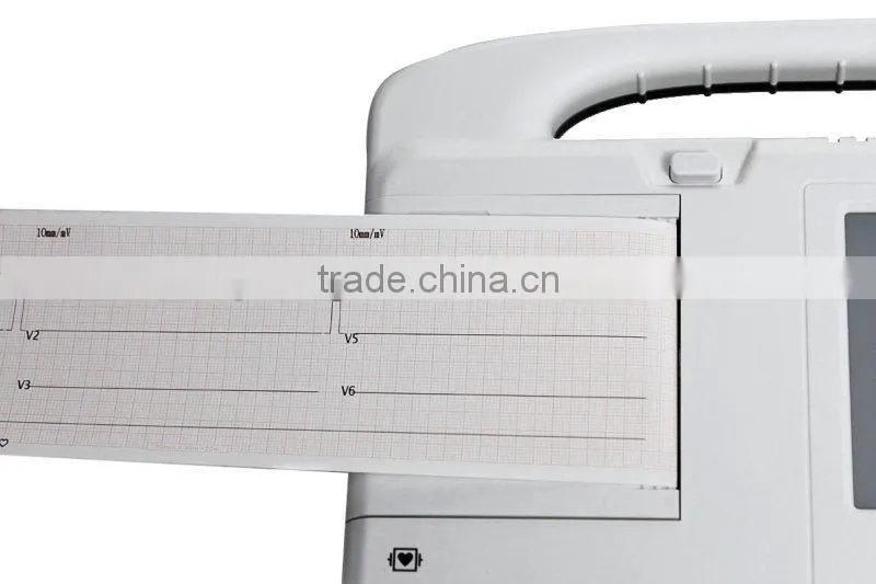 CE & ISO approved Digital 3-channel Vet Electrocardiograph Veterinary ECG EKG machine