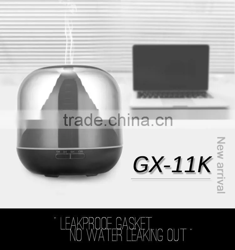 2016 Fashion 300ML essential oil diffuser/ultrasonic humidifier/aromatherapy diffuser with timer & mist adjustment