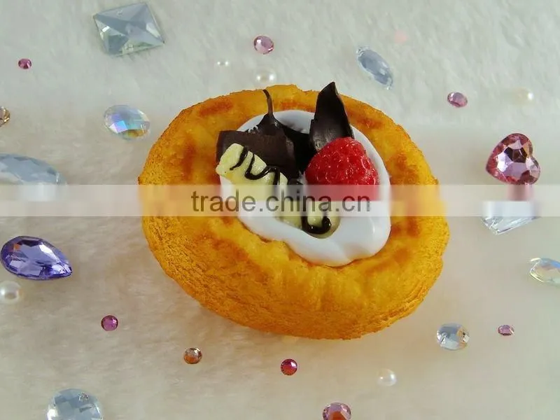 Friut bread key chain-QT31