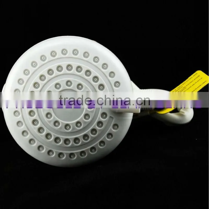 fast-moving electrical overhead shower head