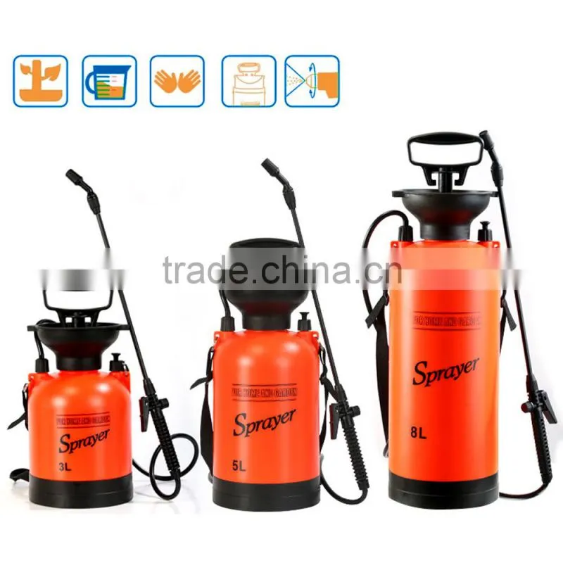 iLOT 5 Liter Manual Pressure Sprayer with base and funnel
