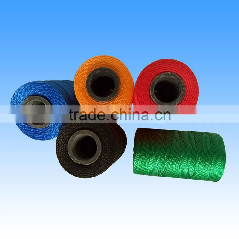 Pink twisted nylon mason line builder twine