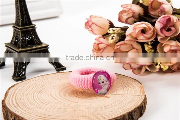 Cartoon children towel hair circle hair decoration