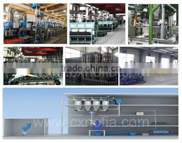 Agricultural rubber track 550*90*56