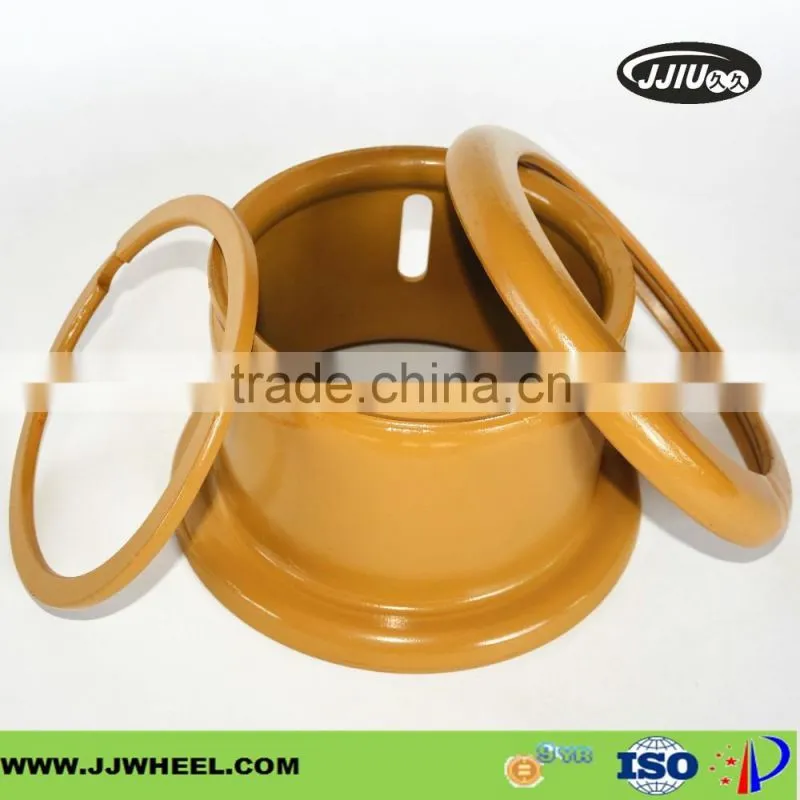 4.00-9 Forklift Steel Wheel of 3-pcs